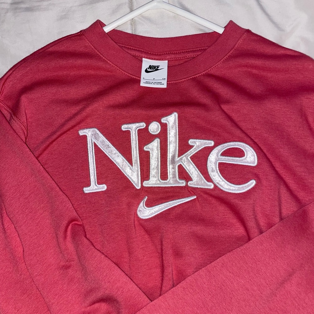 Pink Nike Crewneck Brand New